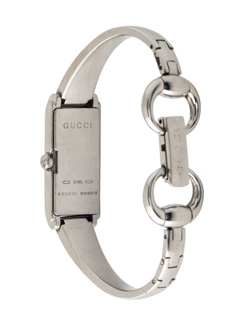 gucci logo horloge achterkant|gucci 109 watches for sale.